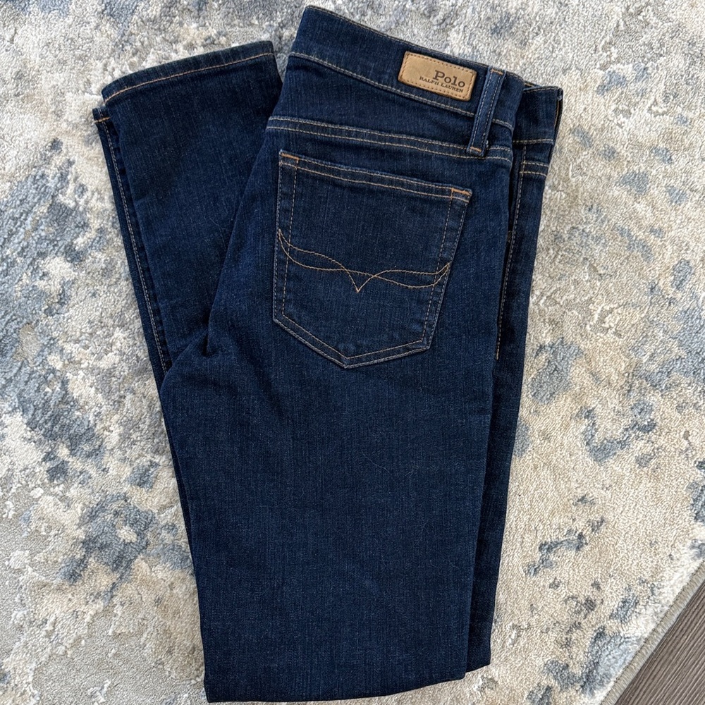 Polo by Ralph Lauren Women's Indigo Straight Leg Jeans